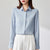 Graceful Satin Top OL Business Clothing Shirt For Women