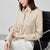 Graceful Satin Top OL Business Clothing Shirt For Women