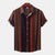 Summer Men's Clothing Printing Casual Retro Shirt Men